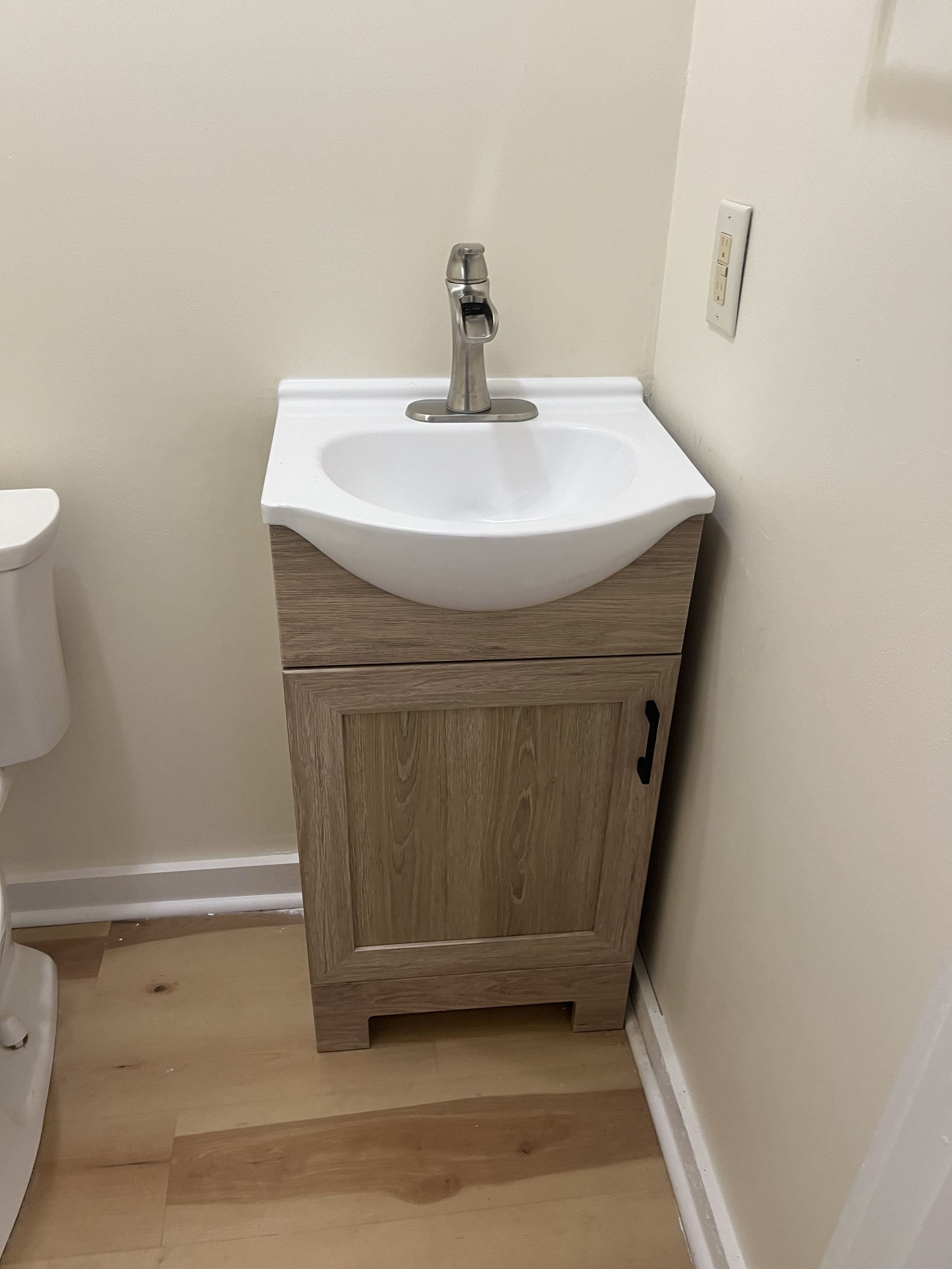 Bathroom after renovation